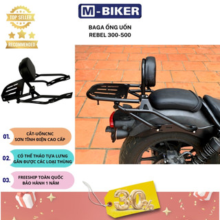 Baga rebel 300-500.baga sau rebel.baga ống rebel 300-500 hàng chính hãng mbiker.