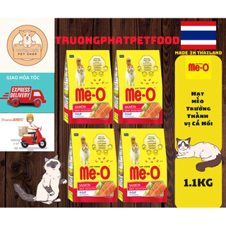 Thức Ăn Hạt Khô Cho Mèo Lớn Vị Cá Hồi 1.1kg