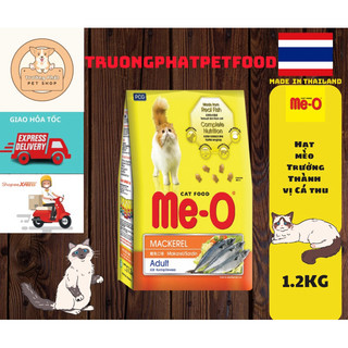 Thức Ăn Hạt Cho Mèo  Vị Cá Thu 1.2Kg