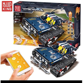 Đồ chơi lắp ráp Mouldking 13025 - Mô Hình Xe Địa Hình Bánh Xích Có Điều Khiển 626 Mảnh