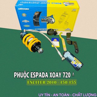 Phuộc ESPADA cho xe Exciter 135 - 150 bình dầu xoay 3 chiều chính hãng