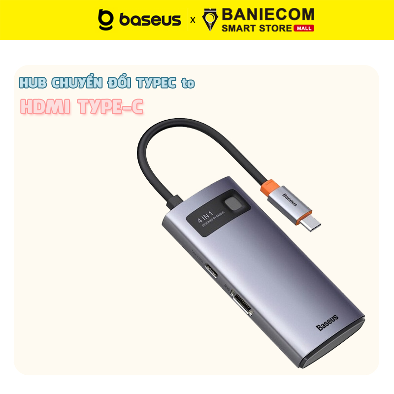 Baseus USB C HUB USB 3.0 3 0 Type C Multi HUB for Macbook Pro Air Surface Pro 7 USB Ethernet Network