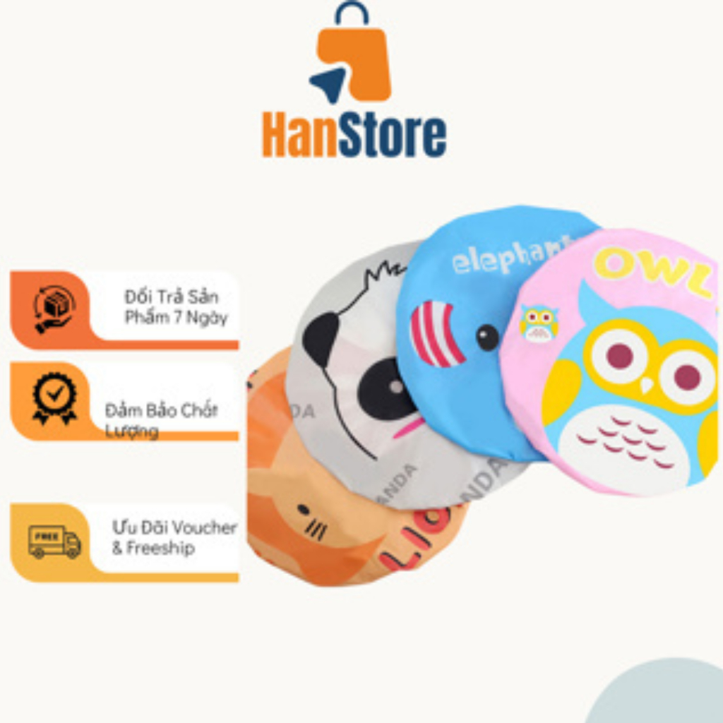 Mũ Tắm Trùm Tóc Chống Nước Tiện Lợi HAN STORE