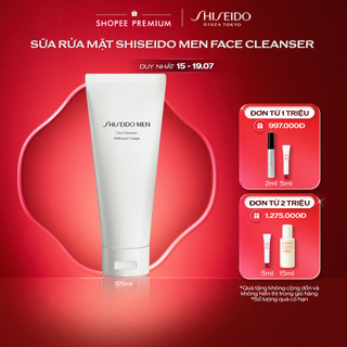 Sữa rửa mặt Shiseido Men Face Cleanser 125ml