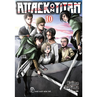 Sách - Attack On Titan 10 - Bìa Rời 2 Mặt (NXB Trẻ)