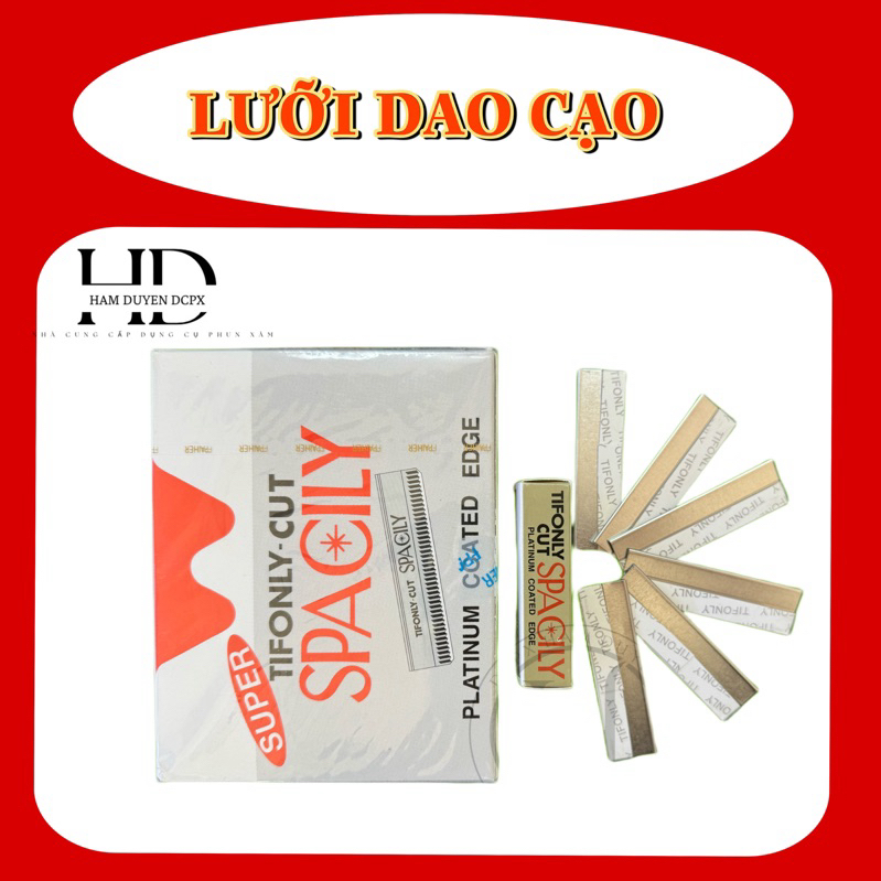 Cán dao cạo , lưỡi dao cạo (hộp nhỏ gồm 10 lưỡi) - DCPX HÀM DUYÊN