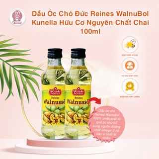 Dầu óc chó Kunella Đức nguyên chất 100ml cho bé ăn dặm date 2022