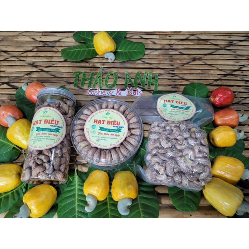 500gr Hạt điều rang muối cao cấp