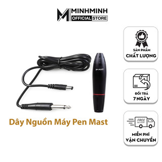 Dây nguồn máy Pen béo kết nối với nguồn máy xăm