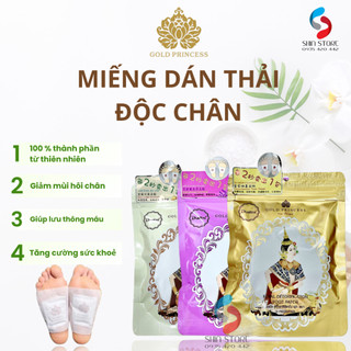 Miếng Dán Thải Độc Chân Thái Lan Gold Princess