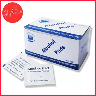 Miếng Alcohol Pad Vệ Sinh Bề Mặt Móng,Lau Móng Tay,Chân,Lau Màn Hình Điện Thoại..