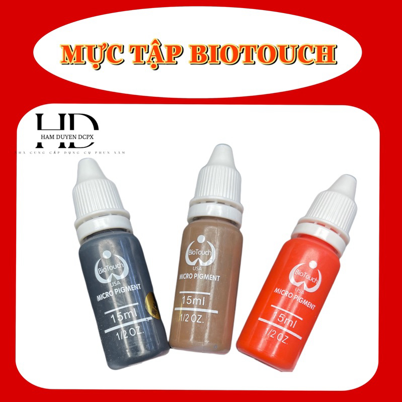 MỰC TẬP BIOTOUCH, Mực Tập Bio Chuyên Dùng Thực Tập Trên Da Giả - DCPX HDN