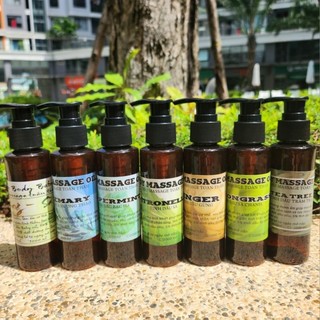 (Free Ship) Nhiều Mùi Tinh Dầu Massage Body Dành Cho Spa Có Vòi Ấn Dung tích 1 lít