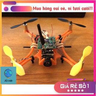 khung máy bay Drone - FireFlo v2 siêu nhẹ thiết kế khí động học chui lỗ linh hoạt motor 6,7,8.5mm 3d win
