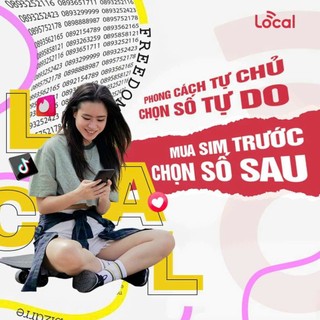 Sim Data 4G{chọn số đẹp miễn phí}Mobifone Local