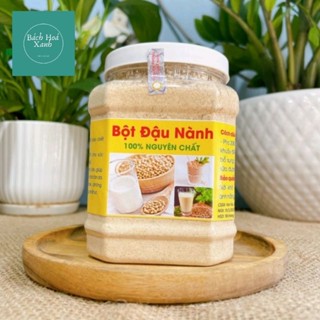 Bột Đậu Nành Tách Vỏ Nguyên Chất 100% Rang Say 500gr,Bột Đậu Tương Nguyên Chất