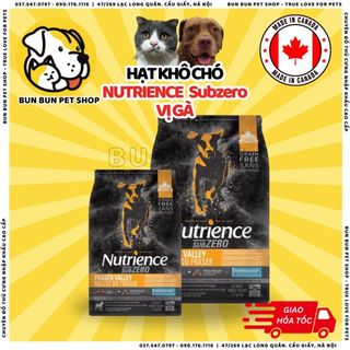 Hạt khô chó Nutrience Subzero Fraser Valley vị gà