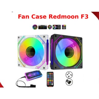 Kit Fan Led Case - Redmoon F3 - Đen/Trắng (sử dụng hub và remote) - Hàng Chính Hãng BH 3 Tháng