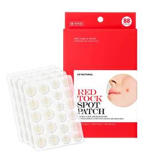 Miếng dán mụn trong suốt So Natural Red Tock Spot Patch