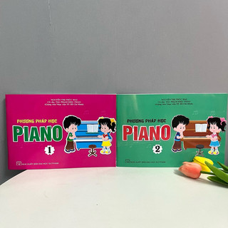 Sách - Combo Sách Phương Pháp Học Piano (Tập 1 + Tập 2)