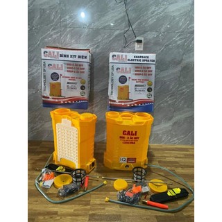 Bình xịt điện Cali USA 20 lít 1 bơm và 2 bơm hãng oshima