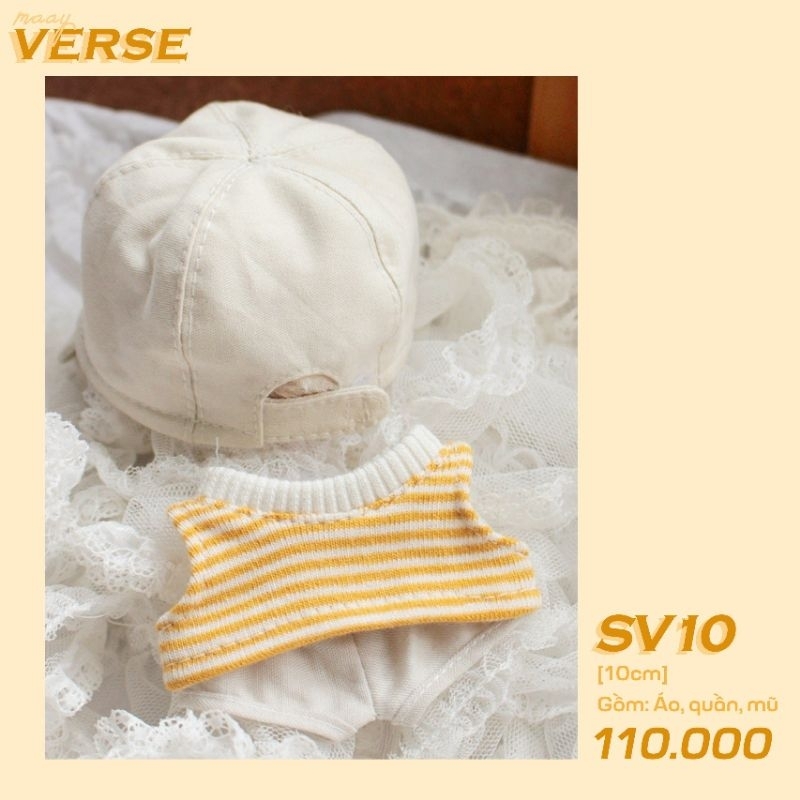 [10cm] Set quần áo cho doll 10cm - SV10