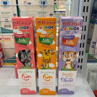 Kem đánh răng hoa quả raiya junior 75g