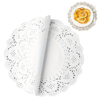 Giấy Nến Thấm Dầu Ăn Thực Phẩm Chịu Nhiệt, Chống Ẩm, Chống Thấm, Hút Dầu Mỡ Họa Tiết Hoa Văn Đục Lỗ