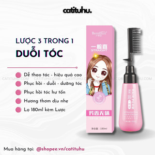 Kem duỗi tóc là làm thẳng tóc duỗi tóc mai tại nhà
