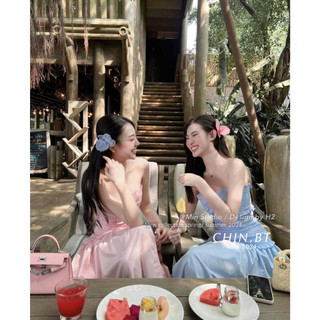 Đầm Quây Chun Ngực Dáng Dài