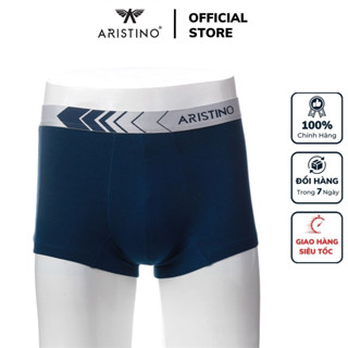 Quần lót nam boxer Aristino ABX01807 sịp đùi chất cotton mềm mại thoáng mát xì cao cấp chính hãng chip co giãn