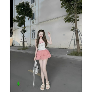 SET ÁO NƠ CHÂN VÁY TẦNG