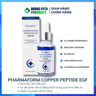 [PHARMAFORM] Serum Pharmaform Đồng Peptide Copper Peptide Advanced EGF Serum 30ml