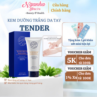 KEM DƯỠNG DA TAY TENDER HÀN QUỐC - XOÁ ĐỒI MÔI TAY KHÔ GÂN GUỐC, DƯỠNG DA TAY MỀM MỊN, NÂNG TONE, LÀM MỀM DA TAY