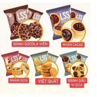 Combo 10 cái bánh quy bơ socola mix vị lss