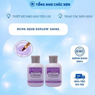 Dung Dịch Tím Ezflow 150ml,dùng Đắp Bột,nặn Hoa Trong Nghành Nail