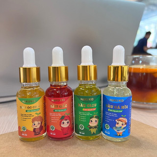 Dầu Ăn Dặm Cho Bé Hakukid Set 4 Lọ 20ml