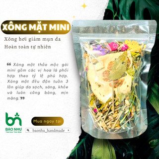 [Gói Mini] Thảo Dược Xông Mặt Thiên Nhiên - Giảm mụn, Se Lcl, Thư giãn