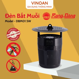  Đèn bắt muỗi Rạng Đông thông minh bắt côn trùng an toàn và tiết kiệm Rạng Đông DBM01 5W - Vinoan 