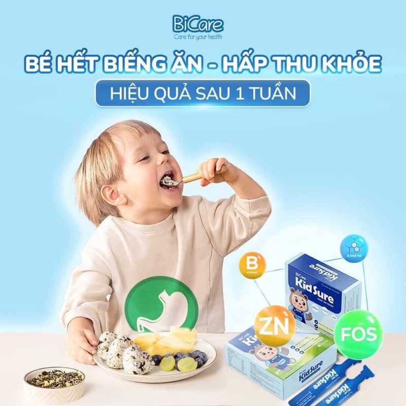 Siro Ăn Ngon KidSure Bicare Hộp 20 gói
