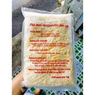 (HCM) Phô mai Mozzarella kéo sợi, có bịch nhỏ