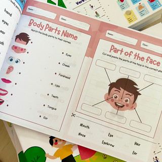 Học liệu từ vựng WORKSHEET Tiếng Anh cho bé
