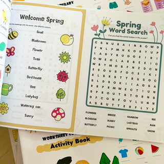 Học liệu từ vựng WORKSHEET Tiếng Anh cho bé