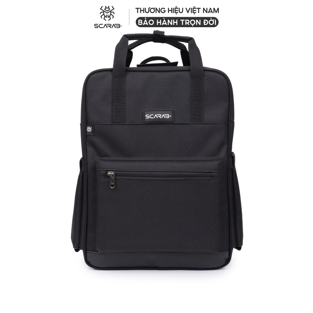 Balo Đi Học Nam Nữ, Ba lô Chống Sốc Đựng Vừa Lap 16inch - SCARAB HIGH STREET BACKPACK UNISEX