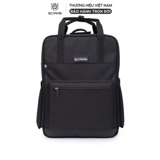 Balo Đi Học Nam Nữ, Ba lô Chống Sốc Đựng Vừa Lap 16inch - SCARAB HIGH STREET BACKPACK UNISEX