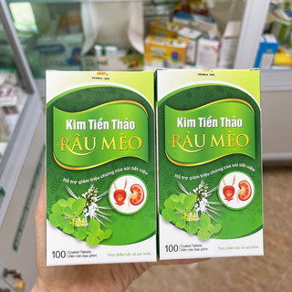 Kim tiền thảo râu mèo hộp 100 viên