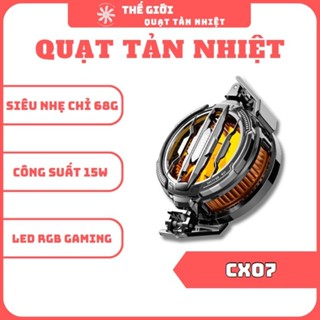 Quạt Tản Nhiệt Điện Thoại Sò Lạnh CX07 Làm Lạnh Cực Nhanh - BH Lỗi 1 Đổi 1