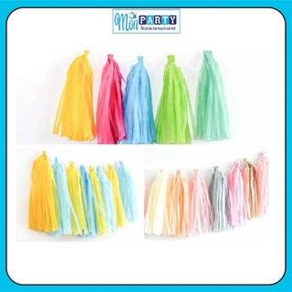 Dây trang trí sinh nhật, dây tua rua trang trí sinh nhật, trang trí bàn tiệc, đuôi bóng jumbo