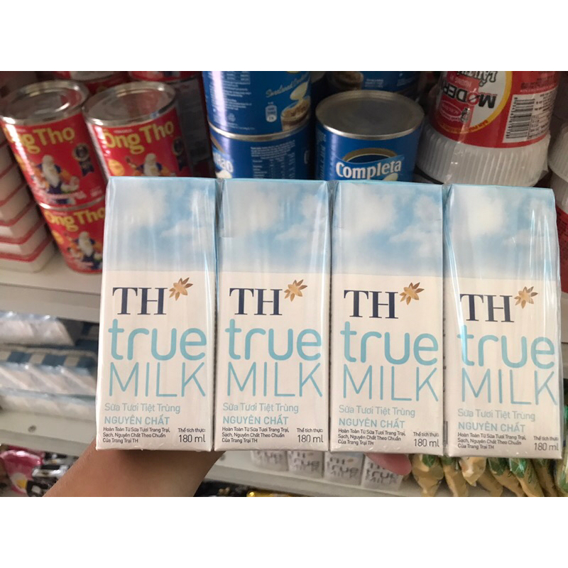 Sữa tươi TH true milk 180ml