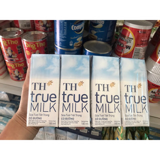 Sữa tươi TH true milk 180ml